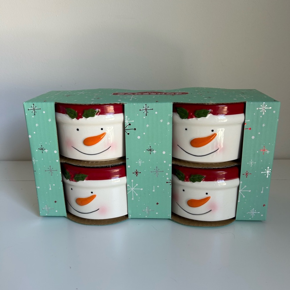 Target Snowman Candle Set with Red and Green Accents